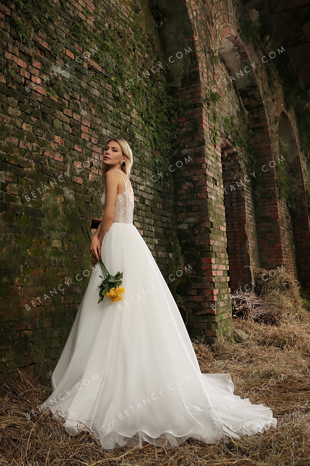 robe de mariée sexy dentelle