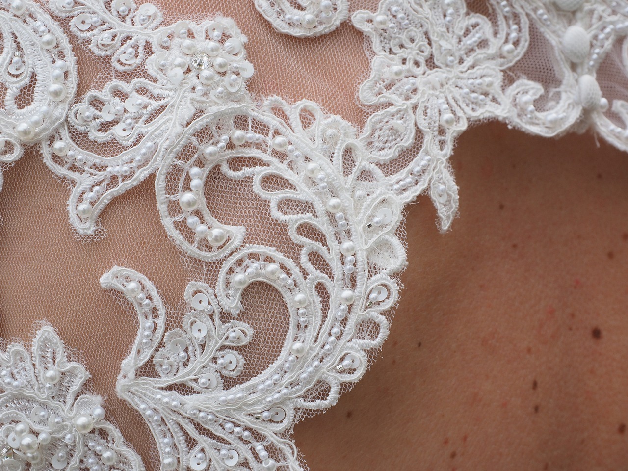 robe de mariée princesse en dentelle