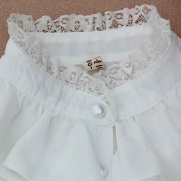 chemise blanche fille