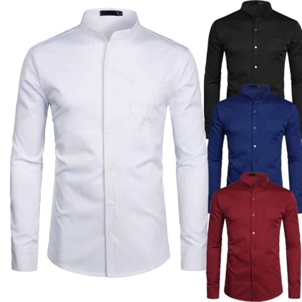 chemise col inversé