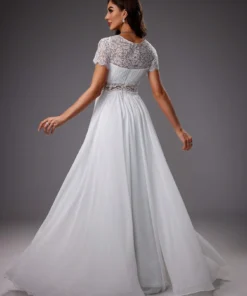 Dentelle robe de mariée luxe 1 | Robe de Mariée | Soirée Blanche