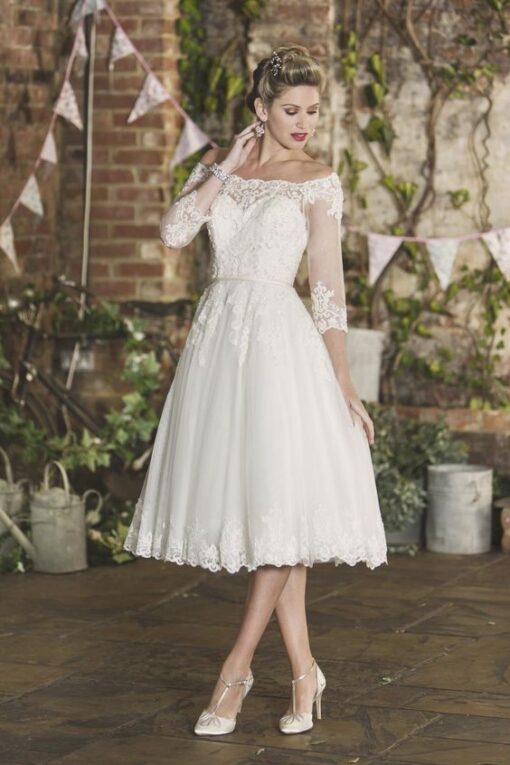 Robe De Mariée Pin Up Blanche | Soirée Blanche