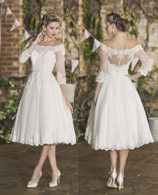 Robe De Mariée Pin Up | Soirée Blanche