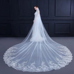 Voile De Mariée Blanc