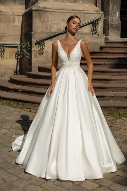 Robe De Mariée Satin