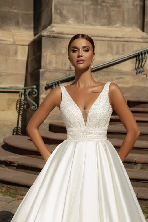 Robe De Mariée Satin