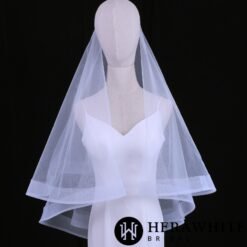 Voile de Mariée Simple | Soirée Blanche