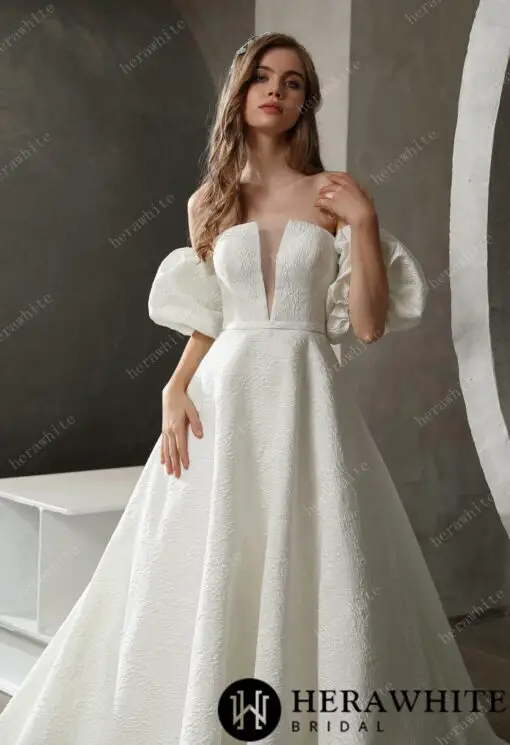 Robe De Mariée Princesse Luxe 1 | Robe de Mariée | Soirée Blanche