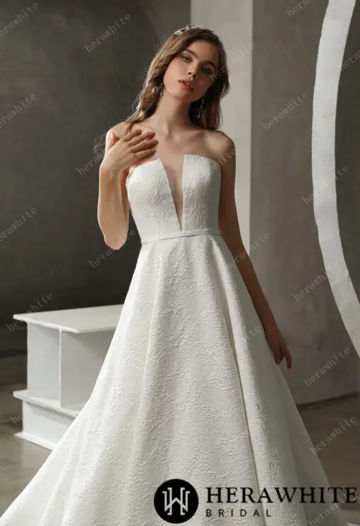 Robe De Mariée Princesse Luxe 3 | Robe de Mariée | Soirée Blanche
