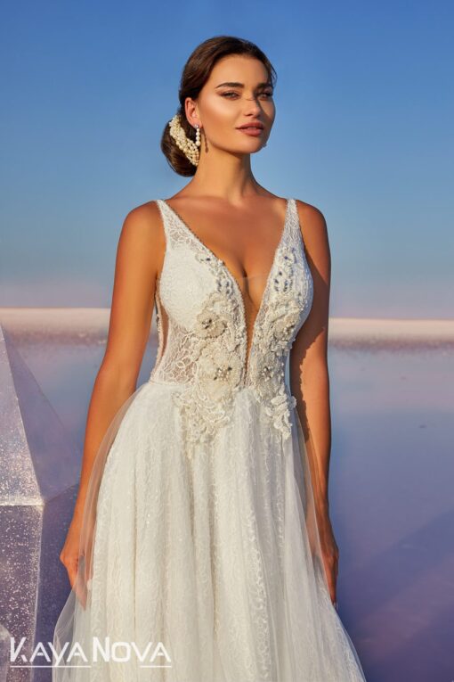 Robe De Mariage Glamour Chic Blanche | Soirée Blanche