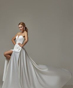 Robe De Mariée Simple Blanche | Soirée Blanche