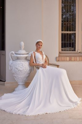 Robe De Mariée Déesse Grecque Blanche | Soirée Blanche