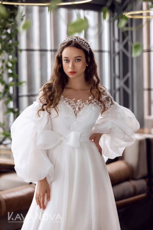 Robe De Mariée Princesse Bustier Dentelle Blanche | Soirée Blanche