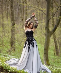Robe De Mariée Gothique | Soirée Blanche