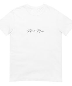 T Shirt Mr et Mme 9 | Robe de Mariée | Soirée Blanche