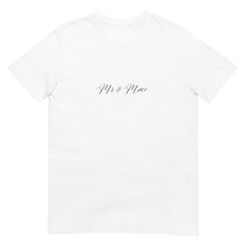T Shirt Mr et Mme 4 | Robe de Mariée | Soirée Blanche