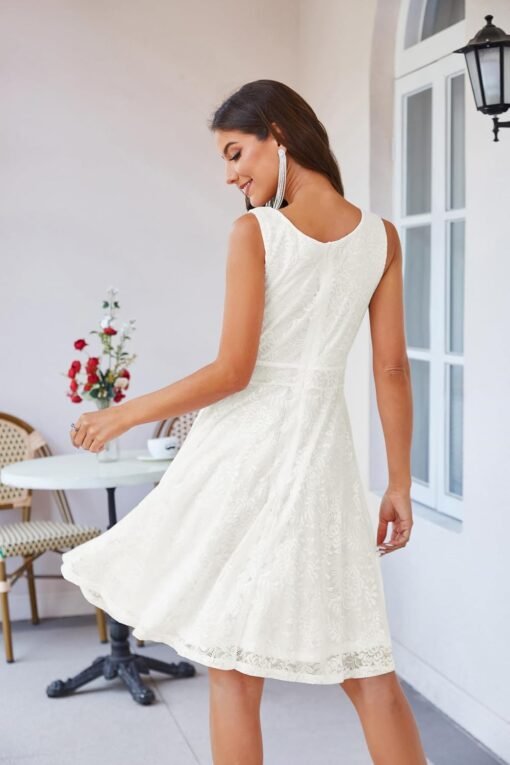 Robe De Mariée Grande Taille Dentelle Florale image 9 | Soirée Blanche