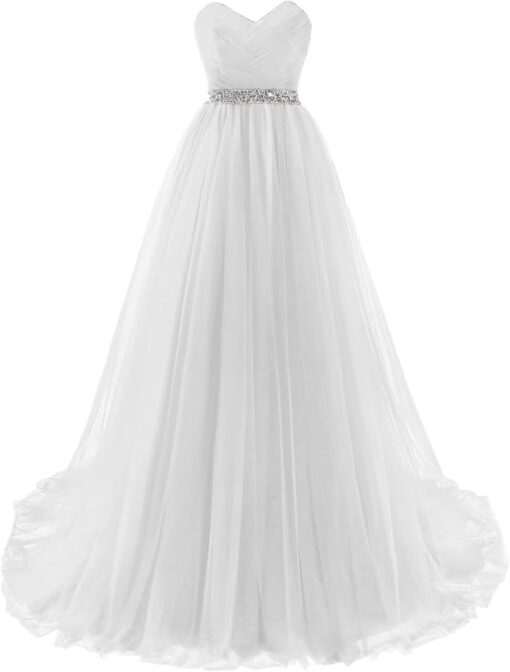 Robe De Mariée Bustier Grande Taille image 3 | Soirée Blanche