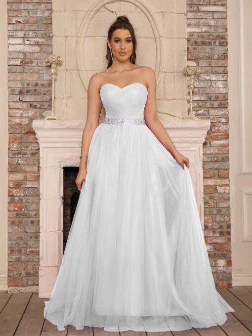 Robe Mariée Femme Ronde image 9 | Soirée Blanche