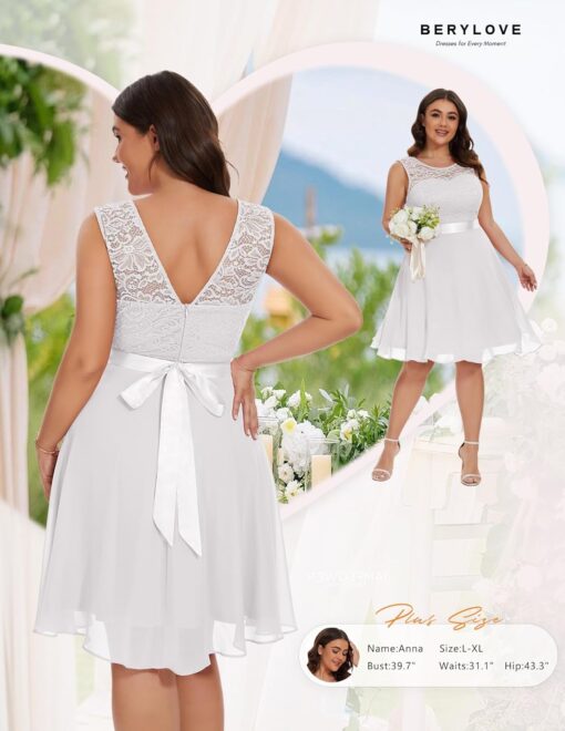 Robe Blanche Dentelle 2025 image 9 | Soirée Blanche