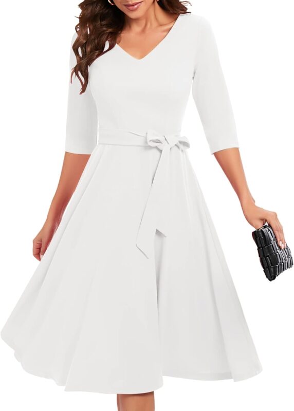 Robe De Mari?�e Courte Brillante Blanche | Soir?�e Blanche