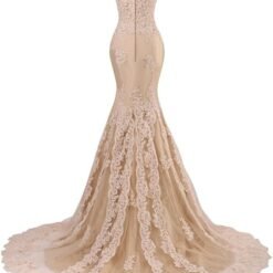 Robe De Mariée Sirène Blanche Dos Nu image 19 | Soirée Blanche