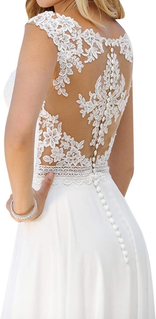 Robe De Mariée Princesse Scintillante Blanche image 5 | Soirée Blanche