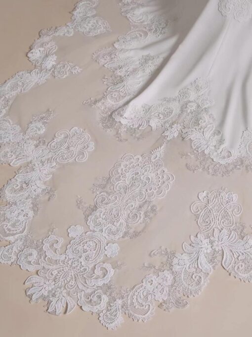 Robe De Mariée Dos Ouvert Blanche image 13 | Soirée Blanche