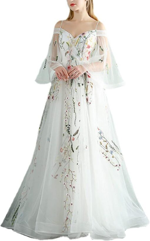 Robe De Mariée Princesse Bohème Chic image 3 | Soirée Blanche