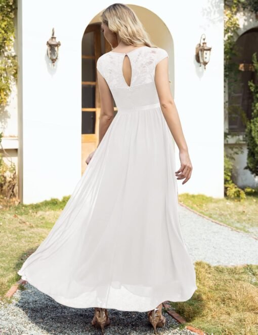 Robe Blanche Mariage Civil image 7 | Soirée Blanche