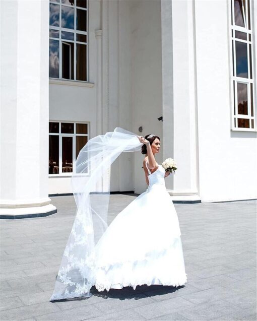 Robe De Mariée Bohème Dentelle Blanche image 11 | Soirée Blanche