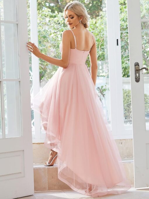 Robe de mariée A en satin avec poches et corsage illusion image 5 | Soirée Blanche