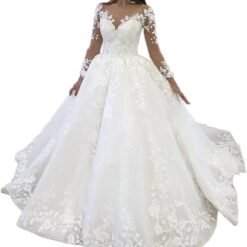 Robe De Mariée fendue avec ceinture tissu image 17 | Soirée Blanche