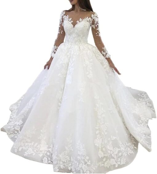 Robe De Mariée fendue avec ceinture tissu image 3 | Soirée Blanche