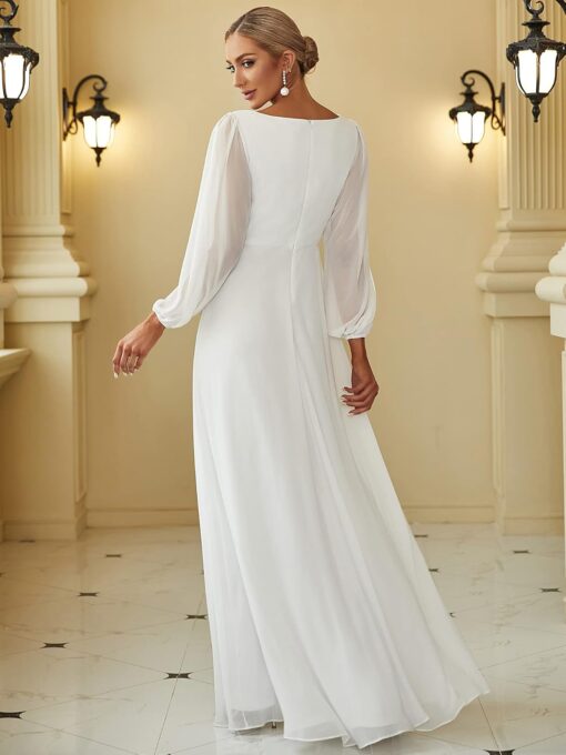 Robe De Soirée Blanche Grande Taille image 5 | Soirée Blanche