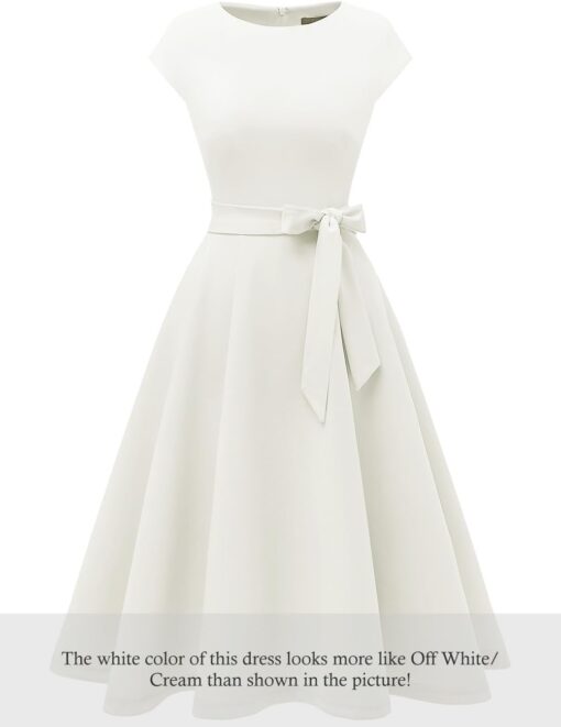 Robe Blanche Chic Courte image 5 | Soirée Blanche