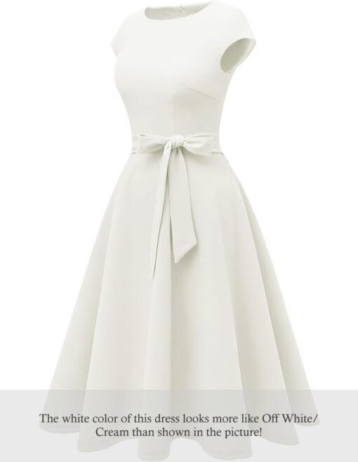 Robe Blanche Chic Courte image 7 | Soirée Blanche