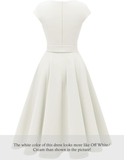 Robe Blanche Chic Courte image 9 | Soirée Blanche