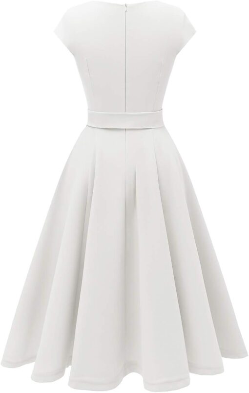 Robe Blanche Chic Courte image 11 | Soirée Blanche