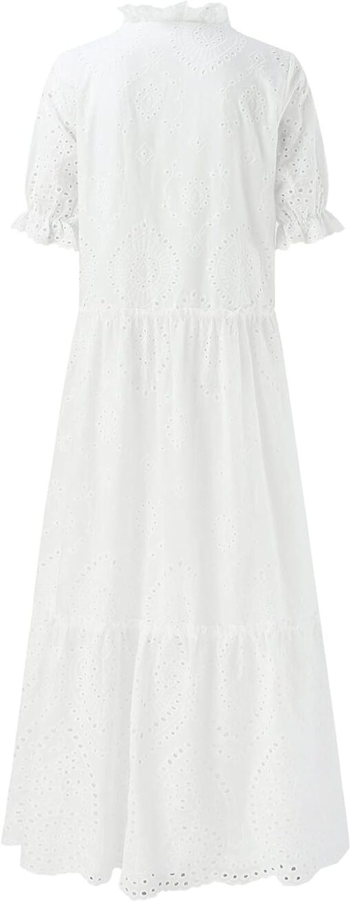 Robe Bohème Blanche Longue image 13 | Soirée Blanche