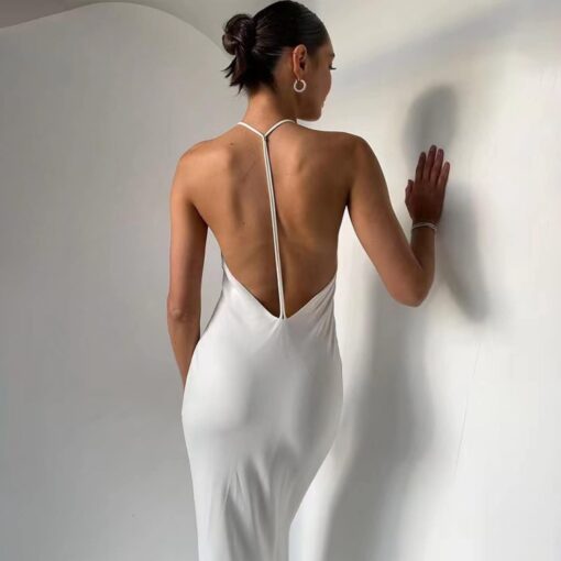 Robe Blanche Soirée Longue image 5 | Soirée Blanche