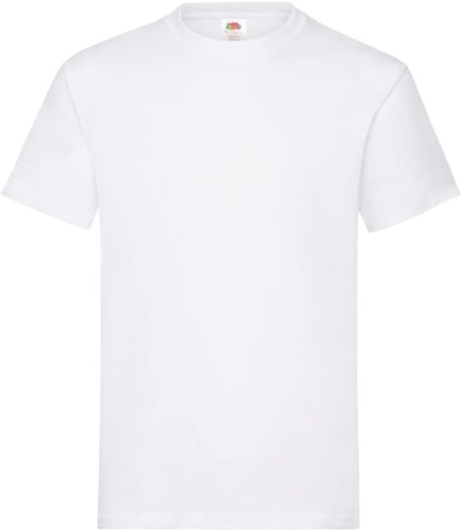 T-Shirt en Coton Lourd Fruit of the Loom - Lot de 3 - Homme image 3 | Soirée Blanche