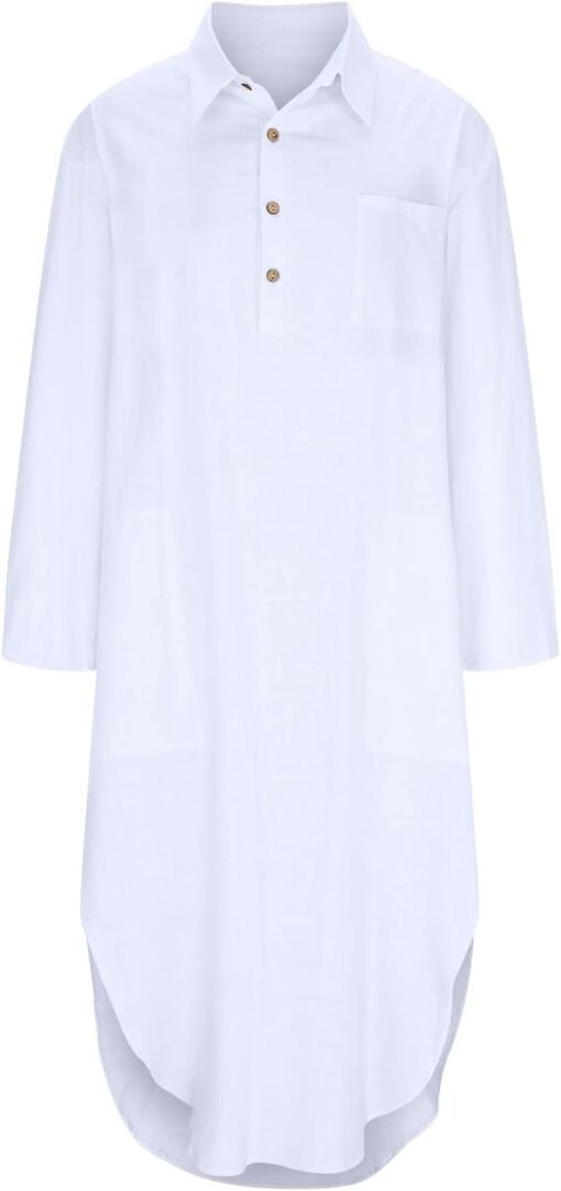 Robe Coton Blanche Boheme image 15 | Soirée Blanche