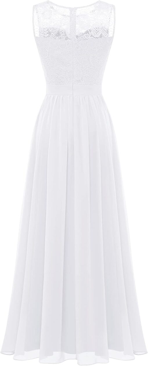 Robe Blanche Longue Cocktail image 9 | Soirée Blanche