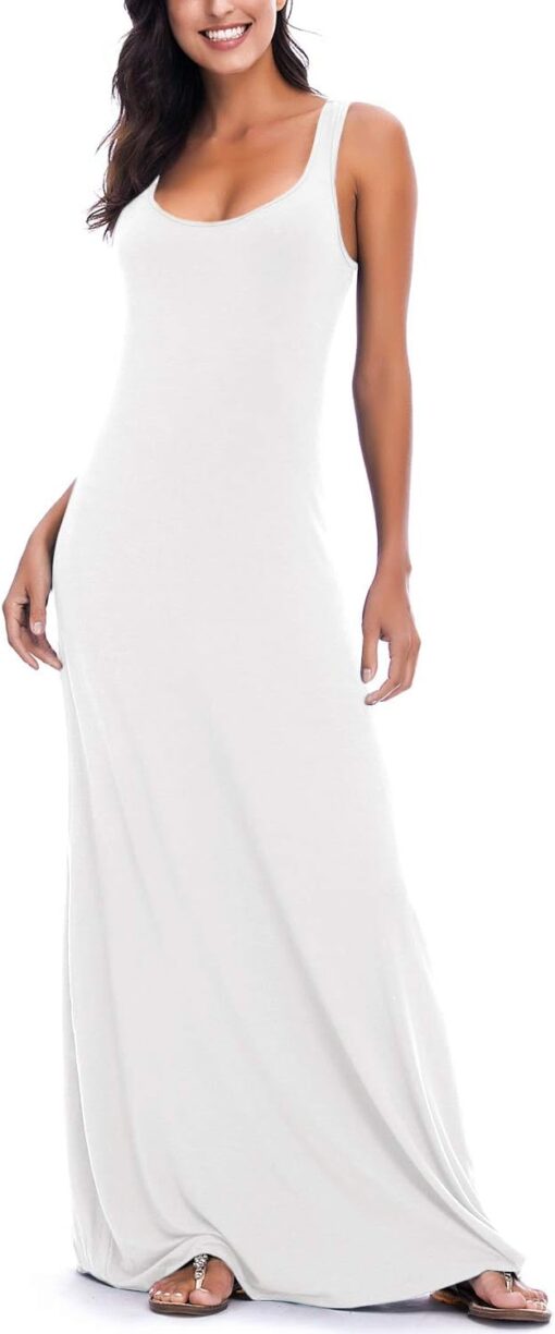 Robe Longue Blanche Été image 3 | Soirée Blanche