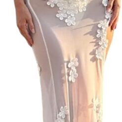 Robe Cocktail Blanche Longue image 19 | Soirée Blanche