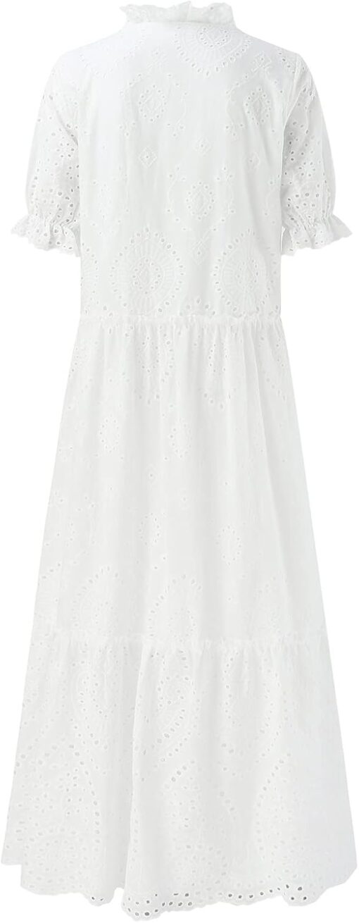 robe blanche dentelle boheme image 13 | Soirée Blanche