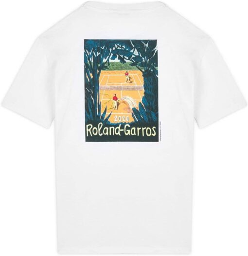 T-Shirt Roland Garros 2020 Officiel image 3 | Soirée Blanche