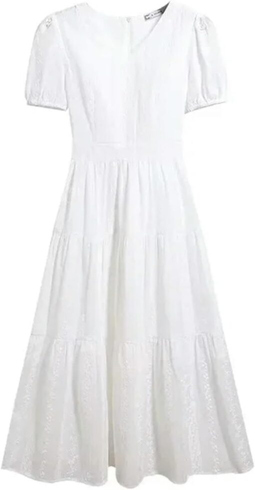 Robe Dentelle Blanche Patineuse image 3 | Soirée Blanche