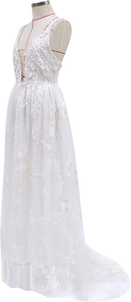 Robe De Mariée Grande Taille Dos Nu image 13 | Soirée Blanche